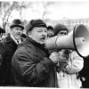 Дзень правоў чалавека, 10 снежня 1998 года, Юры Хадыка, Алесь Бяляцкі, Валеры Шчукін, аўтар фота: Юры Дзядзінкін. 
